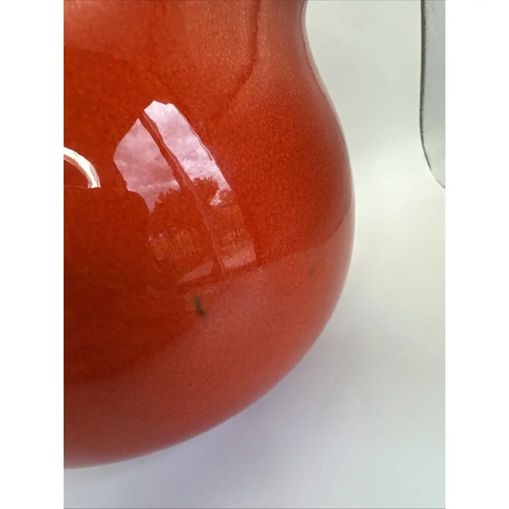 Vintage Waechtersbach Solid‎ Red bubble shaped 70 oz Pitcher